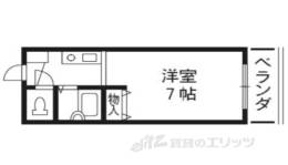 COCO西京極間取り図面