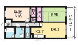グリーンサム弐番館間取り図面