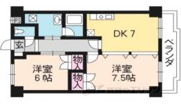 カルテットＫＯＢＯＲＩ　Ｄ棟間取り図面
