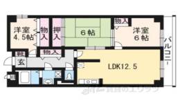 ラポート小林間取り図面