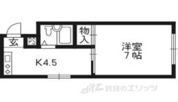 上笠東ハイツ間取り図面