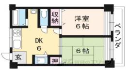 マンションハヤシビル間取り図面