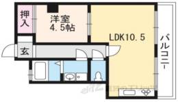 北野マンション間取り図面