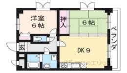 Ｖｉｅｎｔｏ深草間取り図面