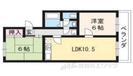 セジュールりょう間取り図面
