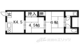 コーポラス多貝間取り図面