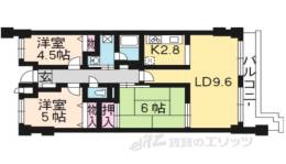 パデシオン宇治木幡間取り図面