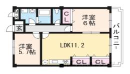 マロード月輪間取り図面