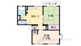 ハイム開土間取り図面