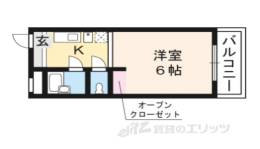 銀閣ＣＯＺＹハイツ間取り図面