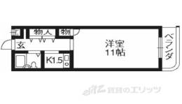 レックスつばき第６ビル間取り図面