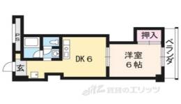 ヴィラ太秦間取り図面