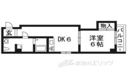 ヴィラ太秦間取り図面