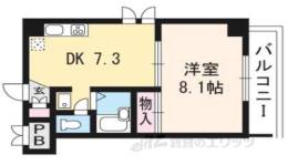 ウエスト間取り図面