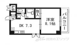 ウエスト間取り図面