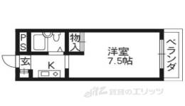 メルディアキューブ観月橋間取り図面