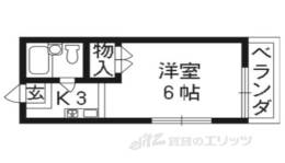 アントレー嵯峨野間取り図面