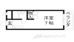 アークハイツ嵯峨嵐山間取り図面