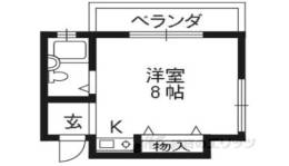 フロールさがの間取り図面