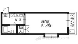 グリーンハイツあさの間取り図面