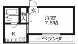 ヤングヴィレッジ嵯峨間取り図面