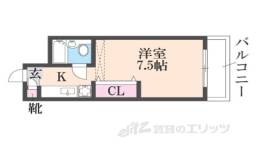 ヤングヴィレッジ嵯峨間取り図面