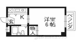 セラヴィ清水五条間取り図面