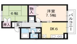 セジュール松室間取り図面