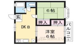 嵐山リバーサイド１間取り図面