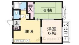 嵐山リバーサイド１間取り図面