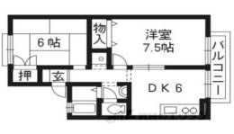 セジュールみず間取り図面