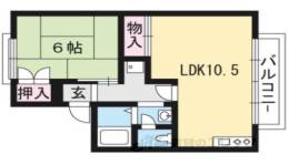 セジュールすみよし間取り図面