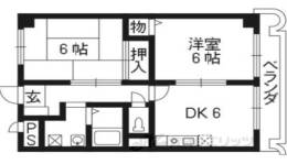 ラセーヌ桂間取り図面