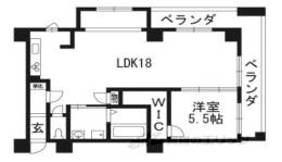 ベルクからすま間取り図面