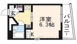 インペリアル烏丸今出川間取り図面