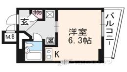 インペリアル烏丸今出川間取り図面