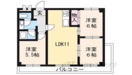 シルバ－シャトー太秦間取り図面
