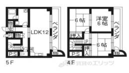 常盤マンション間取り図面