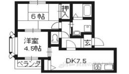 メゾンデ－ル庭井間取り図面