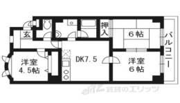 グリーンヒルトミタ間取り図面