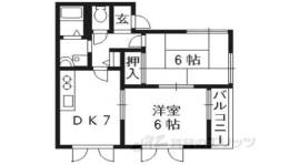 ドミール北山間取り図面