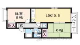 プチウエスト間取り図面
