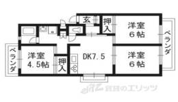 カイデハイツ間取り図面