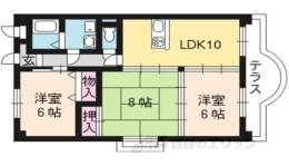 アネーロ長岡京間取り図面