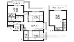 乾マンション間取り図面