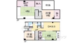 ヴィラたみあき間取り図面