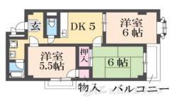 ヴィラたみあき間取り図面