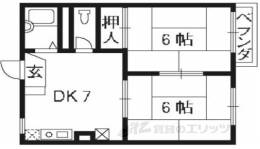 タウニーオオハタA棟間取り図面