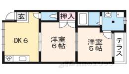 西向日ハイツ間取り図面