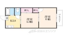 サンシティ藤戸Ａ棟間取り図面